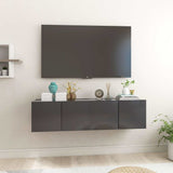 vidaXL Tv-hangmeubel 60x30x30 cm wit