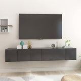 vidaXL Tv-hangmeubel 60x30x30 cm wit