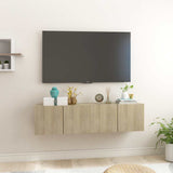 vidaXL Tv-hangmeubel 60x30x30 cm wit