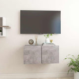 vidaXL Tv-hangmeubel 60x30x30 cm wit