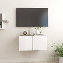 vidaXL Tv-hangmeubel 60x30x30 cm wit