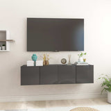 vidaXL Tv-hangmeubel 60x30x30 cm wit