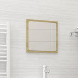 vidaXL Badkamerspiegel 40x1,5x37 cm spaanplaat wit