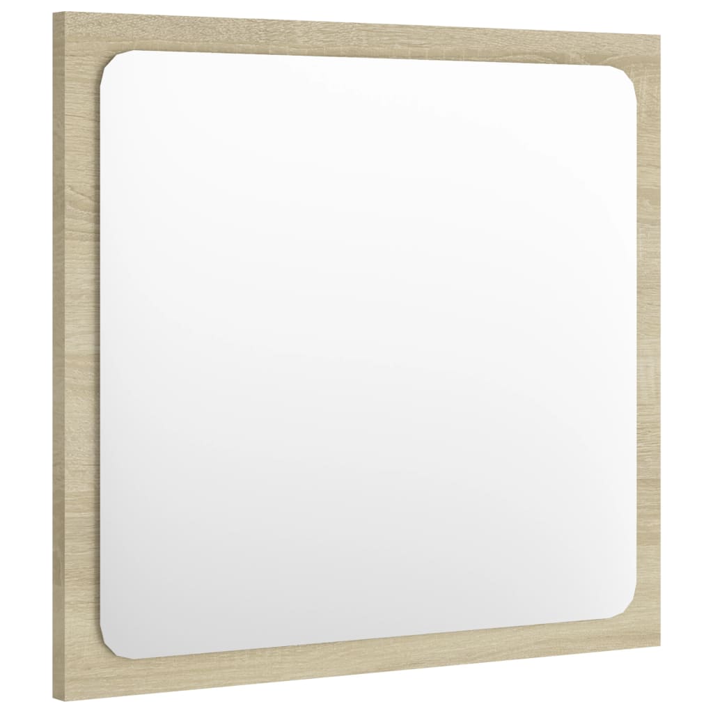 vidaXL Badkamerspiegel 40x1,5x37 cm spaanplaat wit