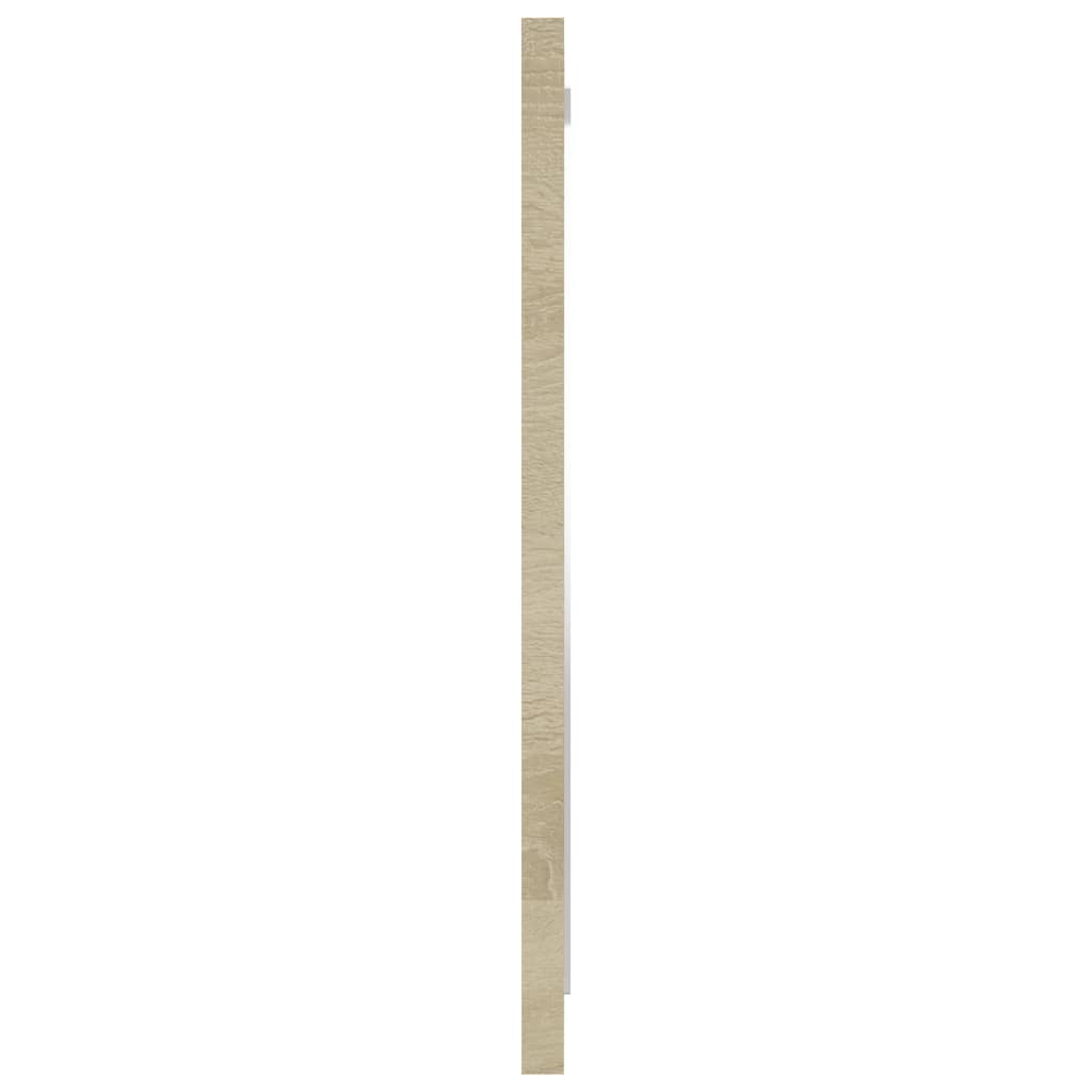 vidaXL Badkamerspiegel 40x1,5x37 cm spaanplaat wit