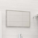 vidaXL Badkamerspiegel 40x1,5x37 cm spaanplaat wit