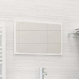 vidaXL Badkamerspiegel 40x1,5x37 cm spaanplaat wit