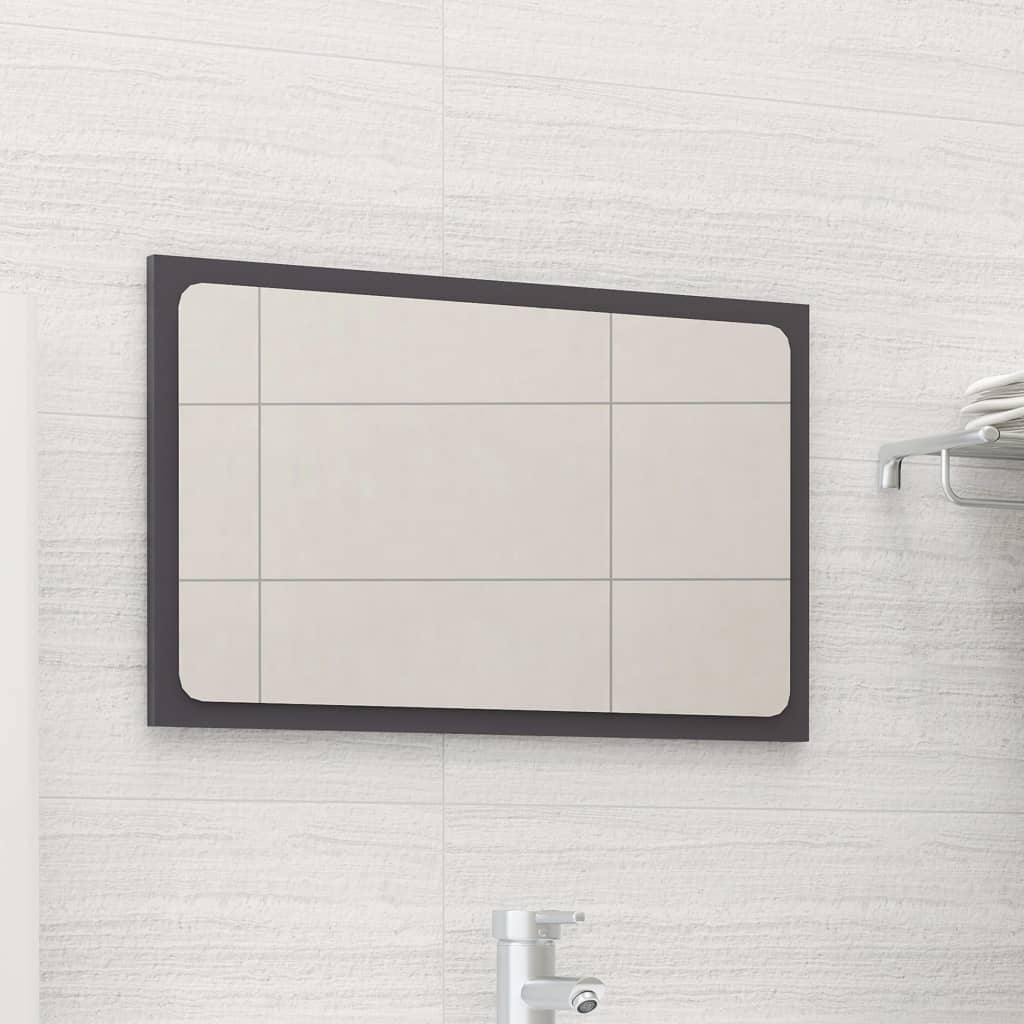 vidaXL Badkamerspiegel 40x1,5x37 cm spaanplaat wit