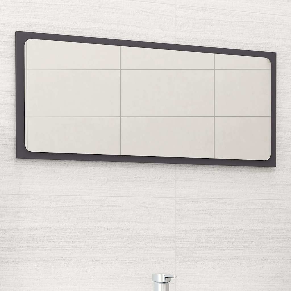 vidaXL Badkamerspiegel 40x1,5x37 cm spaanplaat wit