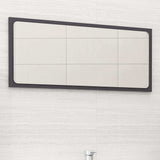 vidaXL Badkamerspiegel 40x1,5x37 cm spaanplaat wit