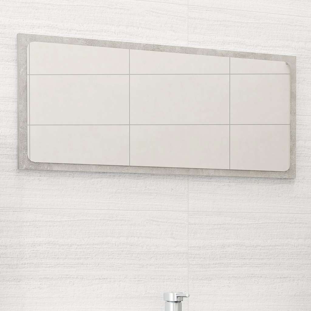 vidaXL Badkamerspiegel 40x1,5x37 cm spaanplaat wit