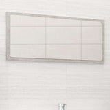 vidaXL Badkamerspiegel 40x1,5x37 cm spaanplaat wit