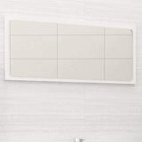 vidaXL Badkamerspiegel 40x1,5x37 cm spaanplaat wit