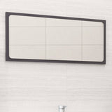 vidaXL Badkamerspiegel 40x1,5x37 cm spaanplaat wit
