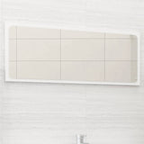 vidaXL Badkamerspiegel 40x1,5x37 cm spaanplaat wit