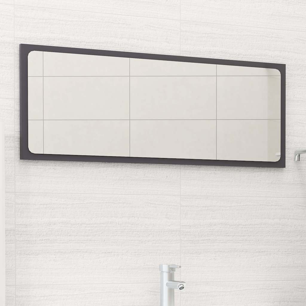 vidaXL Badkamerspiegel 40x1,5x37 cm spaanplaat wit