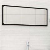 vidaXL Badkamerspiegel 40x1,5x37 cm spaanplaat wit