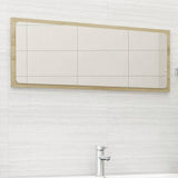 vidaXL Badkamerspiegel 40x1,5x37 cm spaanplaat wit