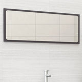 vidaXL Badkamerspiegel 40x1,5x37 cm spaanplaat wit