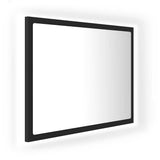 vidaXL Bathroom Mirror LED 60x8.5x37 cm acrylic white