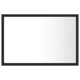vidaXL Bathroom Mirror LED 60x8.5x37 cm acrylic white