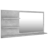 vidaXL Badkamerspiegel 90x10,5x45 cm bewerkt hout wit