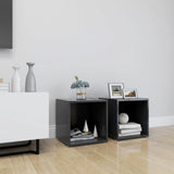 vidaXL Tv-meubel 37x35x37 cm bewerkt hout wit