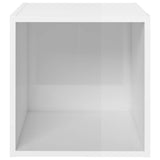 vidaXL Tv-meubel 37x35x37 cm bewerkt hout wit