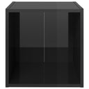 vidaXL Tv-meubel 37x35x37 cm bewerkt hout wit