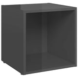 vidaXL Tv-meubel 37x35x37 cm bewerkt hout wit