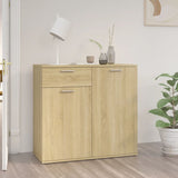 vidaXL Sideboard 160x36x75 cm engineered wood white