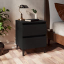 vidaXL Nightstand 40x35x50 cm Engineered Wood White