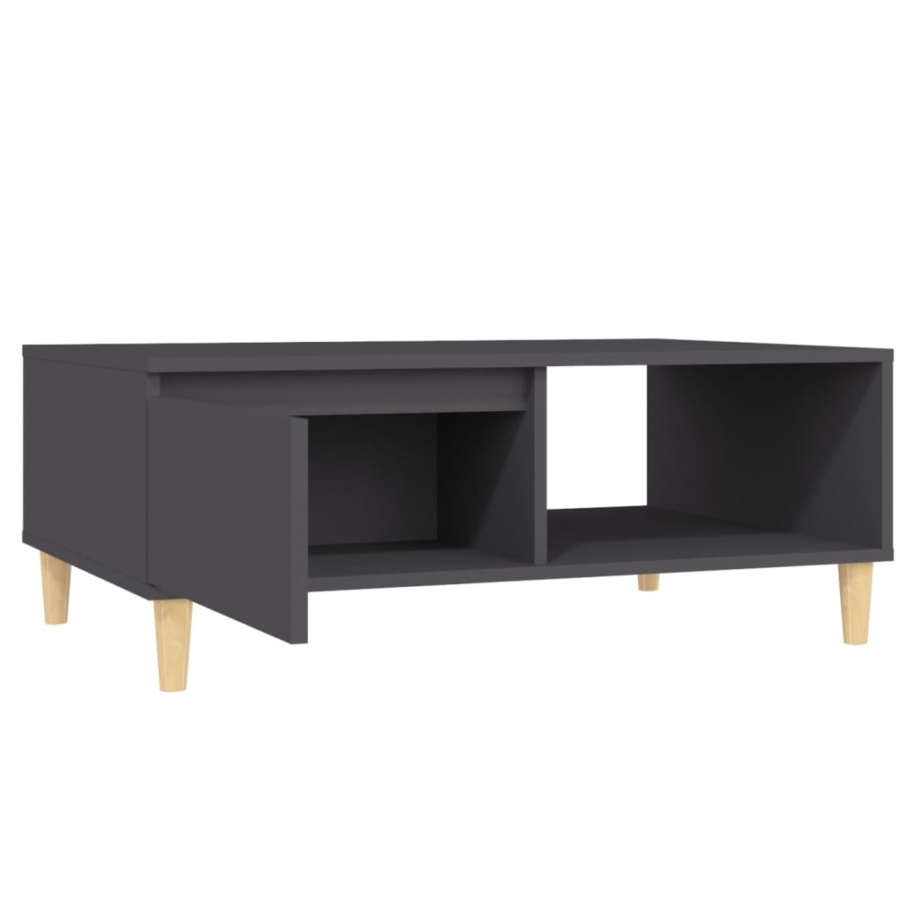 vidaXL Coffee Table 90x60x35 cm Engineered Wood Black