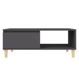 vidaXL Coffee Table 90x60x35 cm Engineered Wood Black