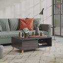 vidaXL Coffee Table 90x60x35 cm Engineered Wood Black