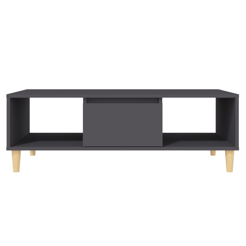 vidaXL Salontafel 103,5x60x35 cm bewerkt hout grijs