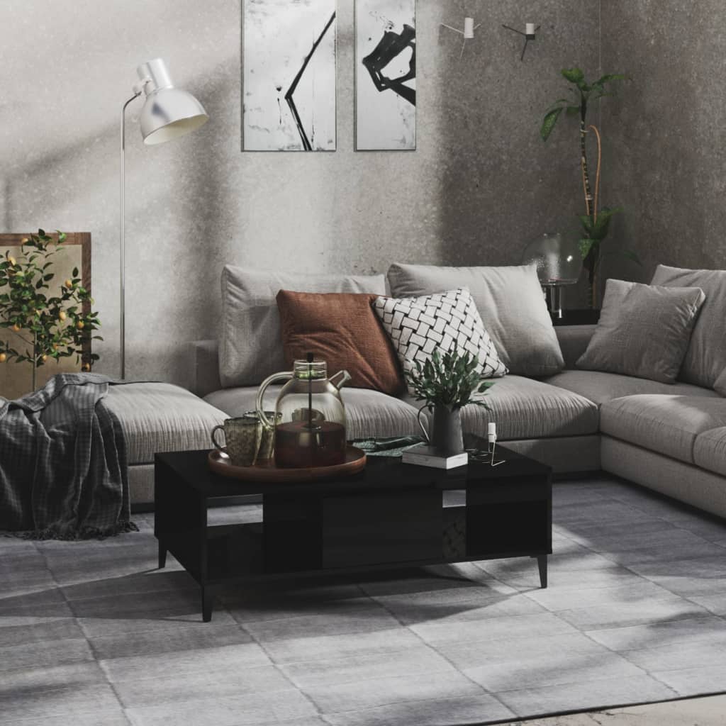 vidaXL Coffee Table 103.5x60x35 cm engineered wood white