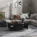 vidaXL Coffee Table 103.5x60x35 cm engineered wood white