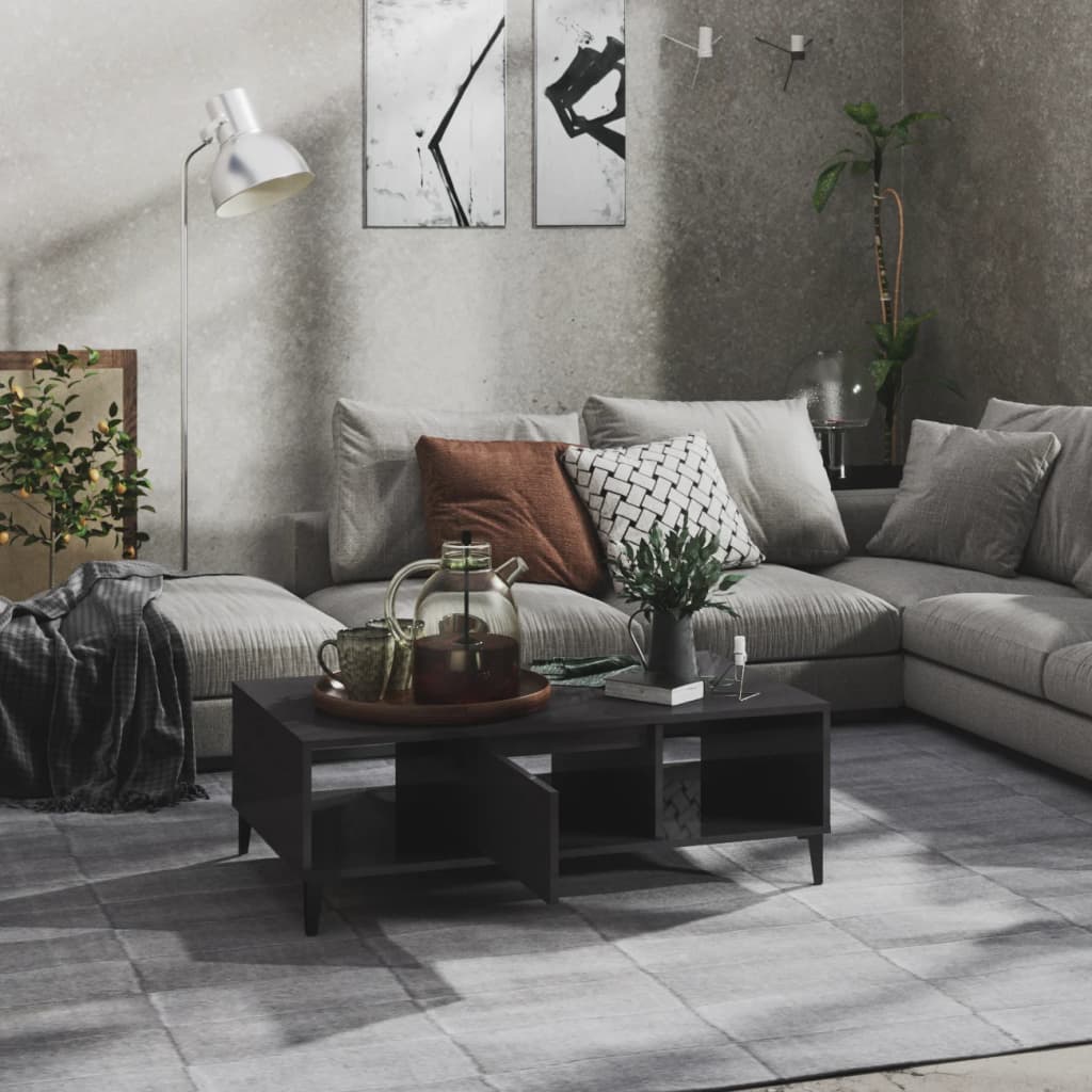 vidaXL Coffee Table 103.5x60x35 cm engineered wood white