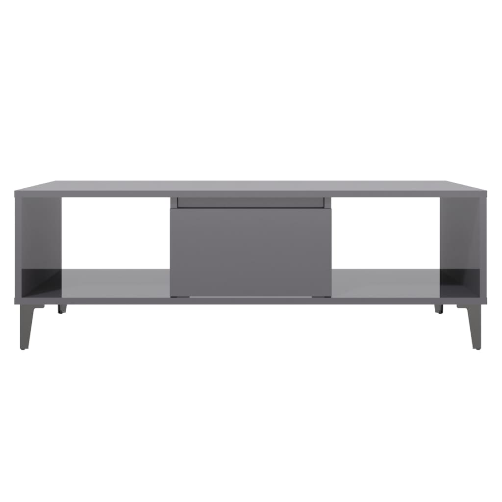 vidaXL Coffee Table 103.5x60x35 cm engineered wood white