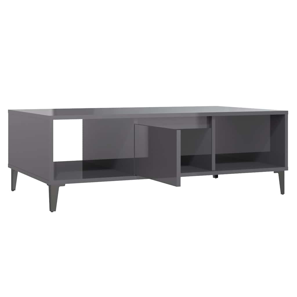 vidaXL Coffee Table 103.5x60x35 cm engineered wood white