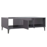 vidaXL Coffee Table 103.5x60x35 cm engineered wood white