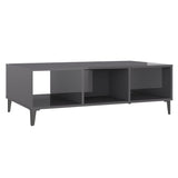 vidaXL Coffee Table 103.5x60x35 cm engineered wood white