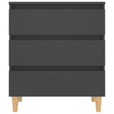 vidaXL Sideboard 60x35x69 cm engineered wood white