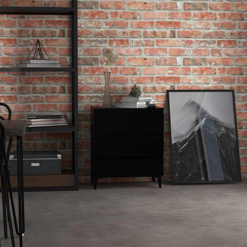 vidaXL Dressoir 60x35x69 cm spaanplaat wit