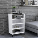 vidaXL Dressoir 57x35x90 cm bewerkt hout wit