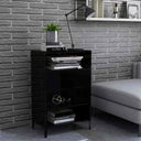vidaXL Dressoir 57x35x90 cm bewerkt hout wit