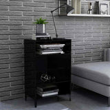 vidaXL Dressoir 57x35x90 cm bewerkt hout wit
