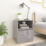 vidaXL Nightstand 40x40x50 cm engineered wood white