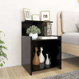 vidaXL Nachtkastje 40x35x60 cm bewerkt hout wit